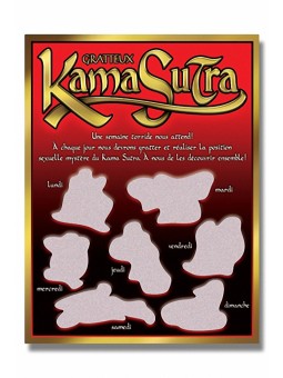 Carte à gratter Kama Sutra