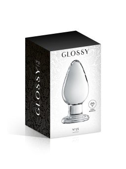 Plug anal verre Glossy Toys n° 25 Clear