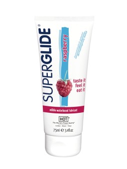 Lubrifiant Comestible SuperGlide framboise - HOT