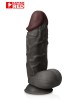Gode XXL The Strong Black 26 x 6,5 cm - Captain Red