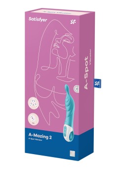 Vibromasseur A-Mazing 2 Turquoise - Satisfyer