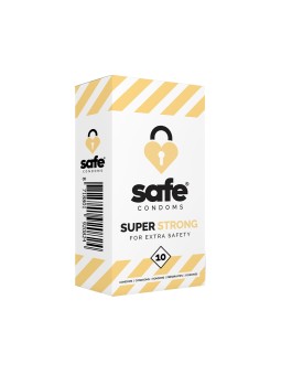 10 préservatifs Safe Super Strong