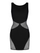 Robe noire V-9279 - Axami