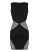 Robe noire V-9279 - Axami