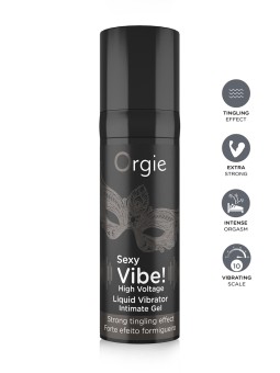 Gel d'excitation Sexy Vibe High Voltage Liquid Vibrator